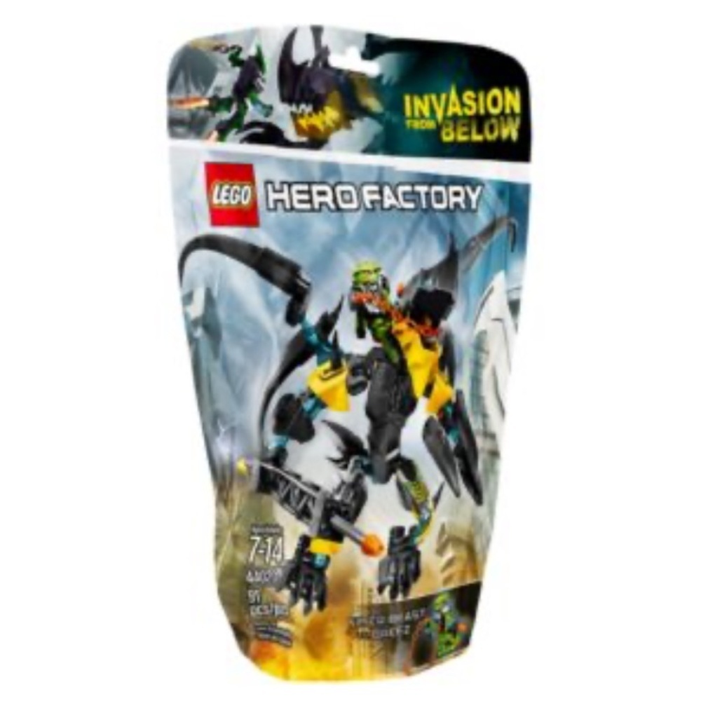 Lego hero factory invasion from below flyer beast versus breez set 44020 new